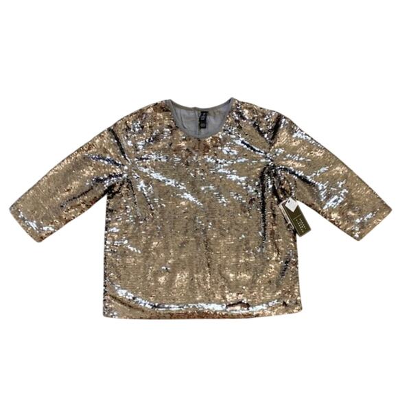 Georgia May Jagger x Volcom 2 piece Sequin Skirt Set Brand NWT Small - Picture 5 of 12